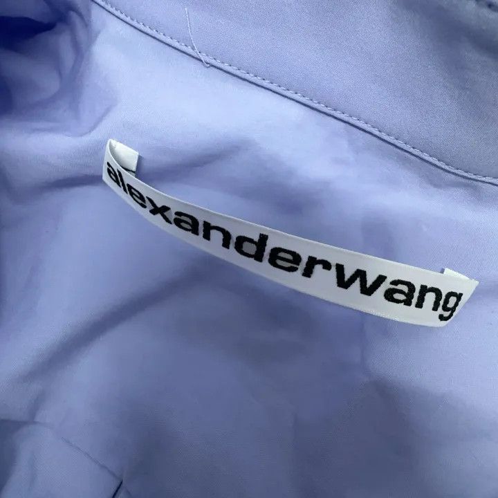 Alexander Wang Alexander Wang SS22 Crystal Cuff Long Sleeve Shirt 0079 Size S / US 4 / IT 40 - 6 Thumbnail