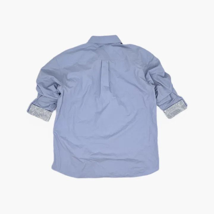 Alexander Wang Alexander Wang SS22 Crystal Cuff Long Sleeve Shirt 0079 Size S / US 4 / IT 40 - 3 Thumbnail