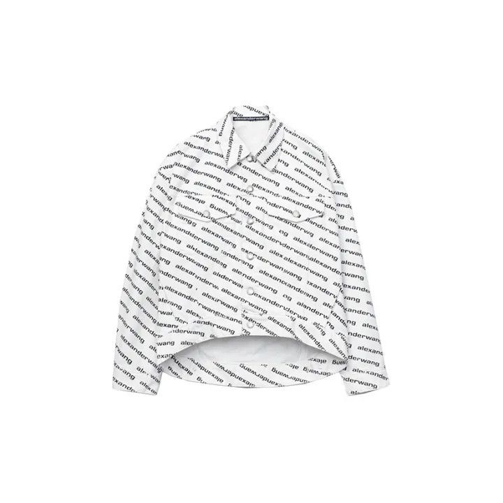 Alexander Wang Alexander Wang SS21 Graphic Casual Chic Jacket 0079 Size M / US 6-8 / IT 42-44 - 2 Thumbnail