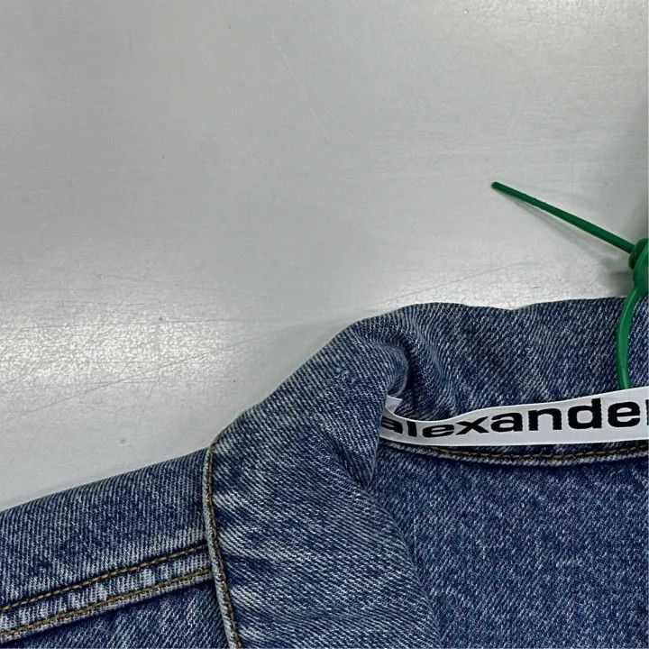 Alexander Wang Alexander Wang Blue Denim Vest for Women 0079 Size XS / US 0-2 / IT 36-38 - 5 Thumbnail