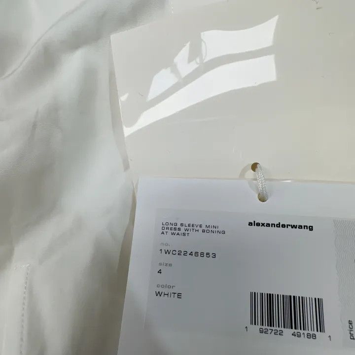 Alexander Wang Alexander Wang Minimalist Long Sleeve Dress 0079 Size S / US 4 / IT 40 - 5 Thumbnail
