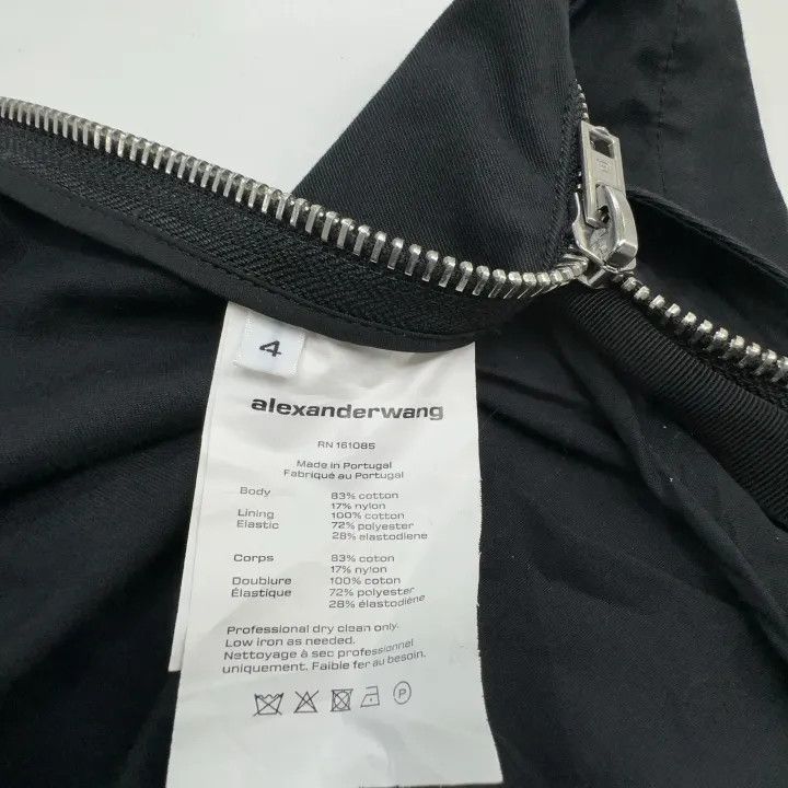 Alexander Wang Alexander Wang High-Waisted Logo Shorts 0079 Size 23" - 5 Thumbnail