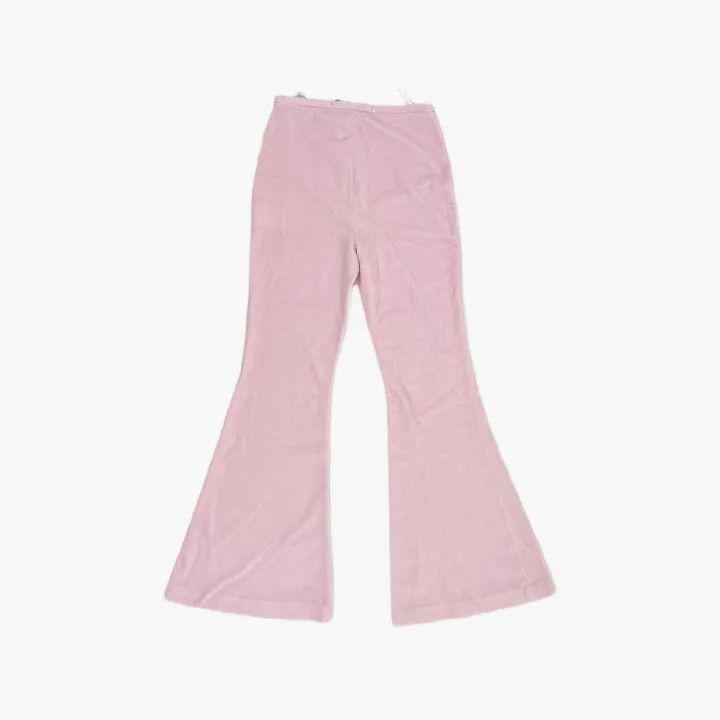 Alexander Wang Alexander Wang Pink Flared High-Waisted Pants 0079 Size 23" - 3 Thumbnail