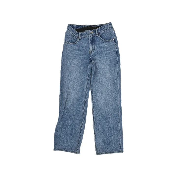 Alexander Wang Alexander Wang Asymmetrical Flare Bikini Layered Jeans 0079 Size 25" / US 0 / IT 36 - 2 Thumbnail