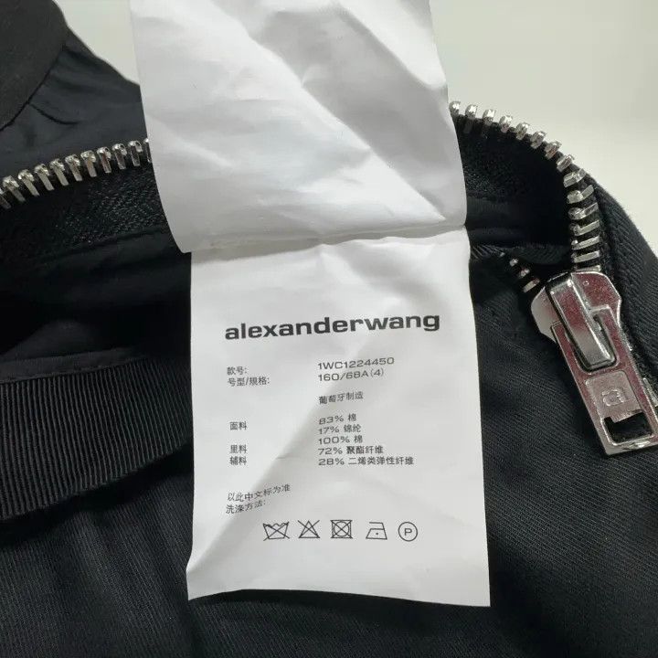 Alexander Wang Alexander Wang High-Waisted Logo Shorts for Women 0079 Size 24" / US 00 / IT 34 - 7 Thumbnail
