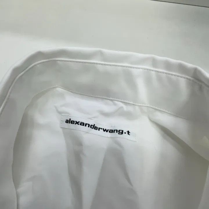 Alexander Wang Alexander Wang White Casual Long Sleeve Shirt 0079 Size S / US 4 / IT 40 - 2 Thumbnail