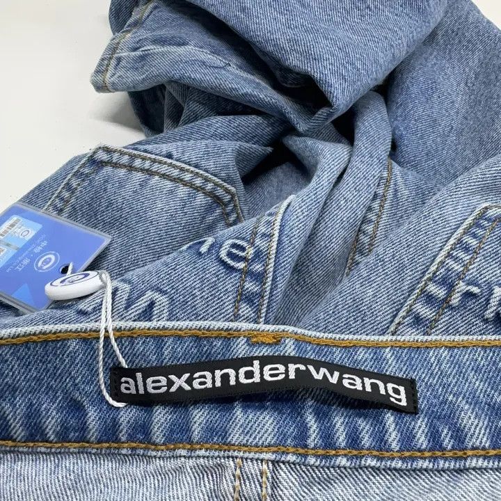 Alexander Wang Alexander Wang Casual Relaxed Denim Pants 0079 Size 25" / US 0 / IT 36 - 6 Thumbnail