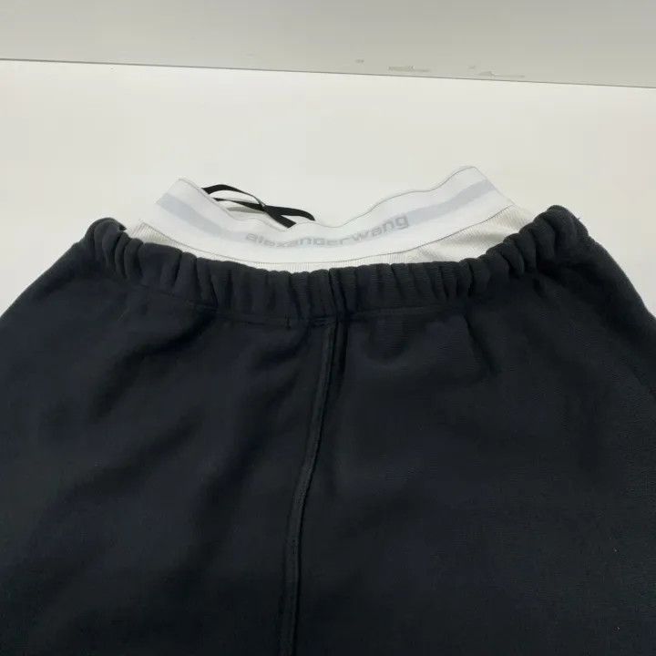 Alexander Wang Alexander Wang Wide Leg Sweatpants with Detachable Logo 0079 Size 22" - 9 Thumbnail