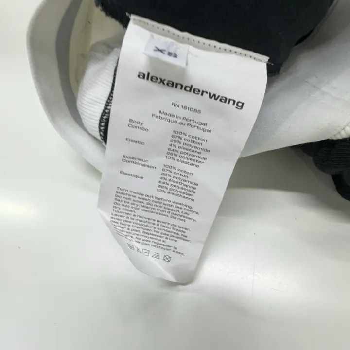Alexander Wang Alexander Wang Wide Leg Sweatpants with Detachable Logo 0079 Size 22" - 5 Thumbnail