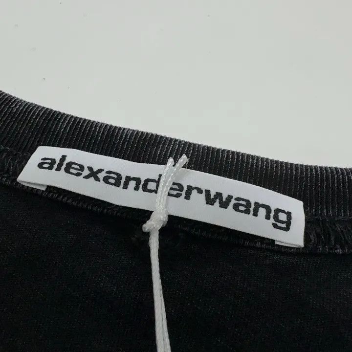 Alexander Wang Alexander Wang SS20 Acid Washed Short Sleeve Tee 0079 Size L / US 10 / IT 46 - 4 Thumbnail