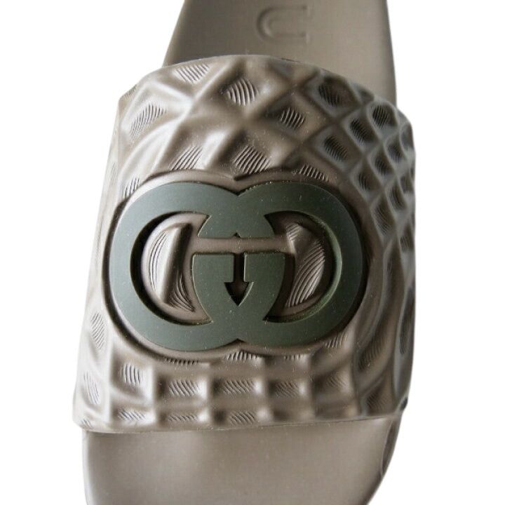 Gucci Gucci Interlocking G Rubber Slides SIZE 11 Size ONE SIZE - 2 Thumbnail
