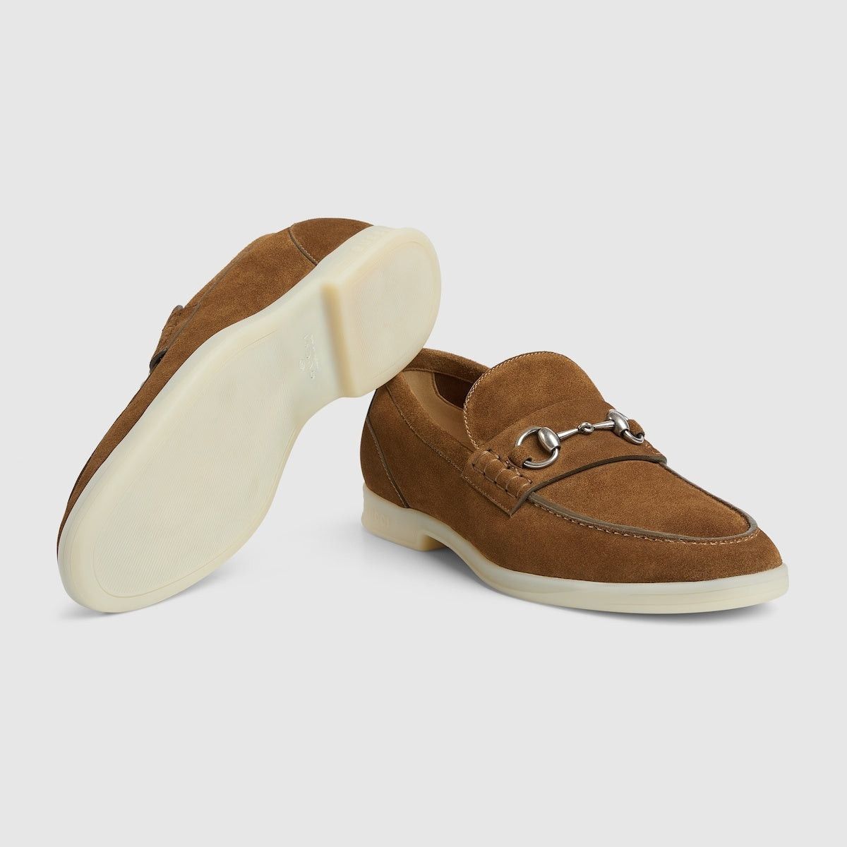 Gucci Gucci Horsebit Suede Loafers SIZE 7.5 Size ONE SIZE - 3 Thumbnail