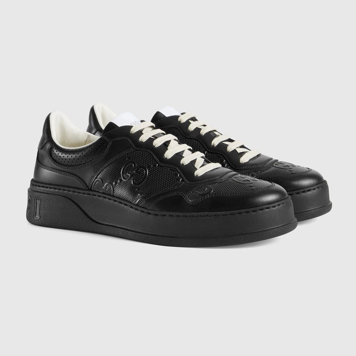 Gucci Gucci GG Embossed Sneakers SIZE 9 Size ONE SIZE - 2 Thumbnail