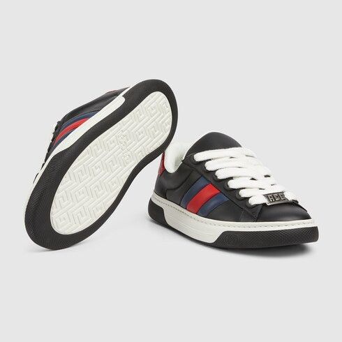 Gucci Gucci Ace Web Trainer Sneakers SIZE 6 Size ONE SIZE - 3 Thumbnail