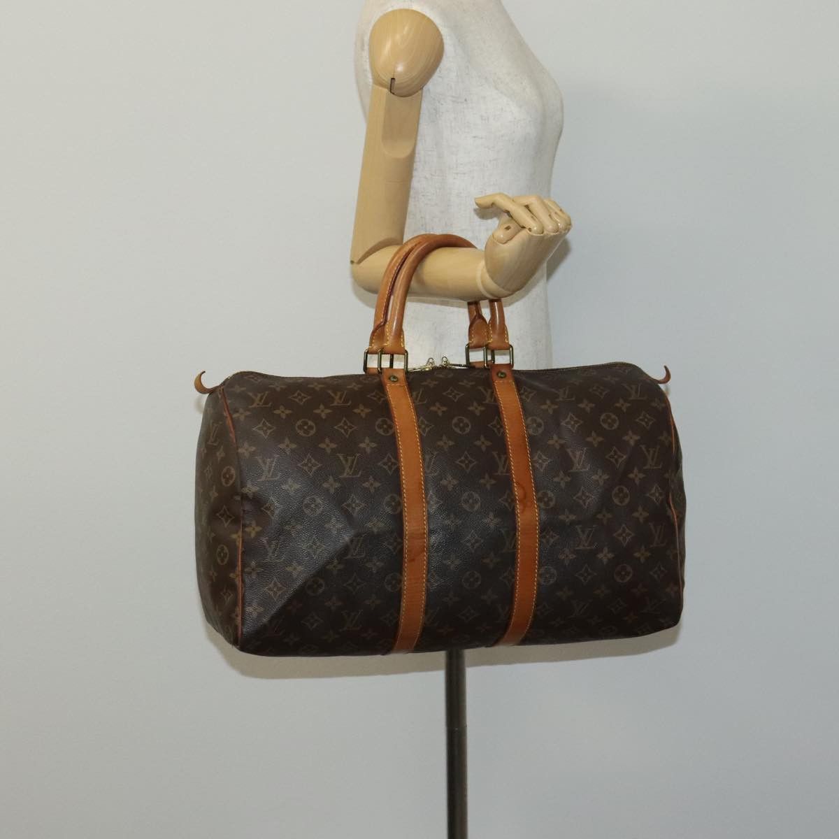 Louis Vuitton Louis Vuitton Keepall 45 travel Size ONE SIZE - 13 Thumbnail