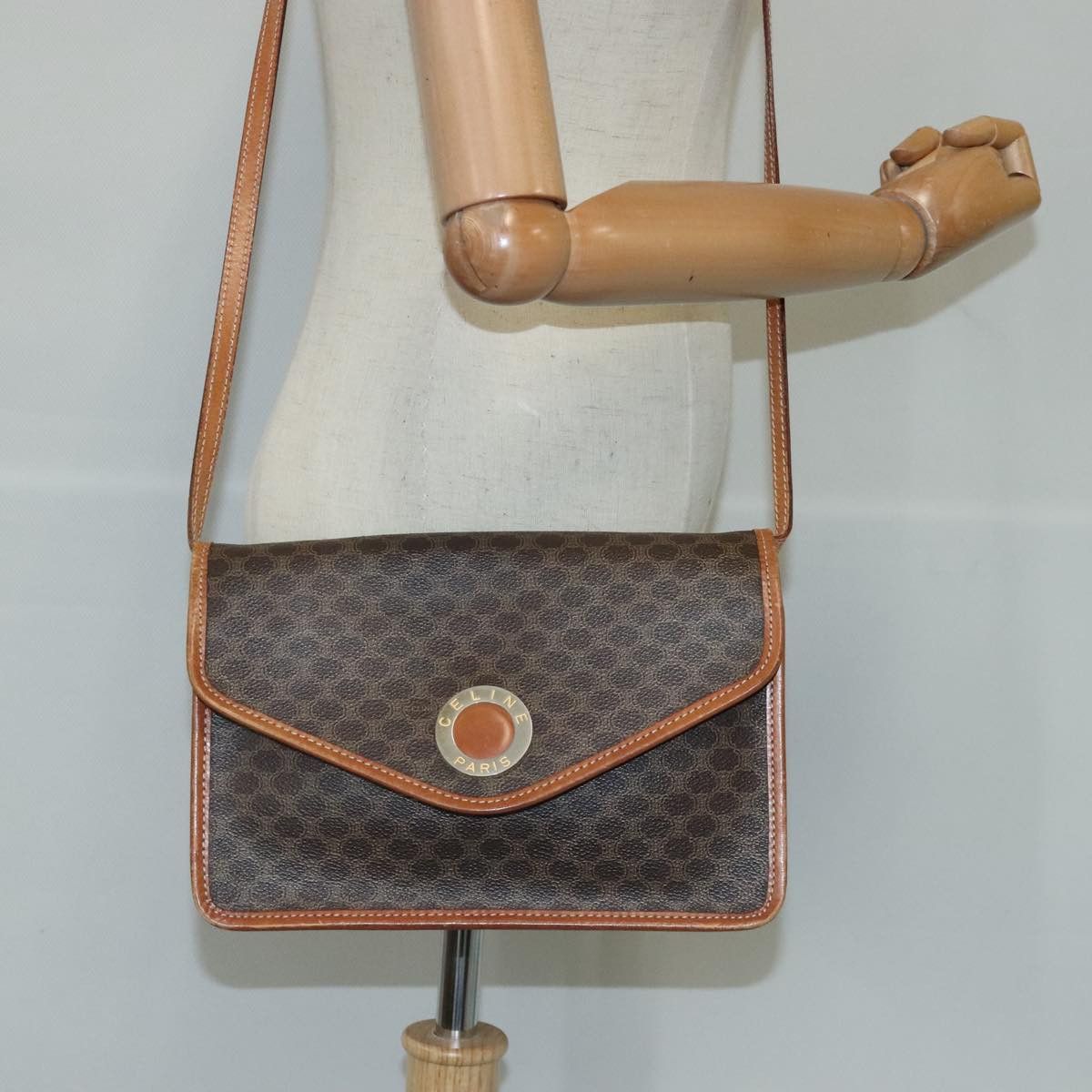 Celine Céline Logo du cercle shoulder Size ONE SIZE - 16 Thumbnail