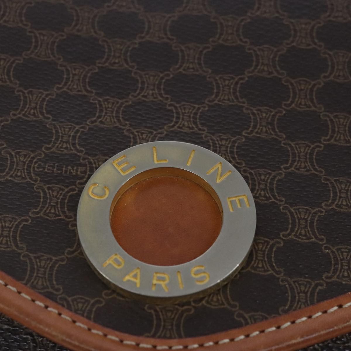 Celine Céline Logo du cercle shoulder Size ONE SIZE - 12 Thumbnail