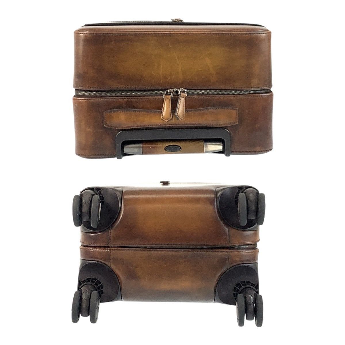 Other Other Berluti Formula 1000 Leather Suitcase Leather Travel Bag DUTY FREE for USA Size ONE SIZE - 8 Thumbnail