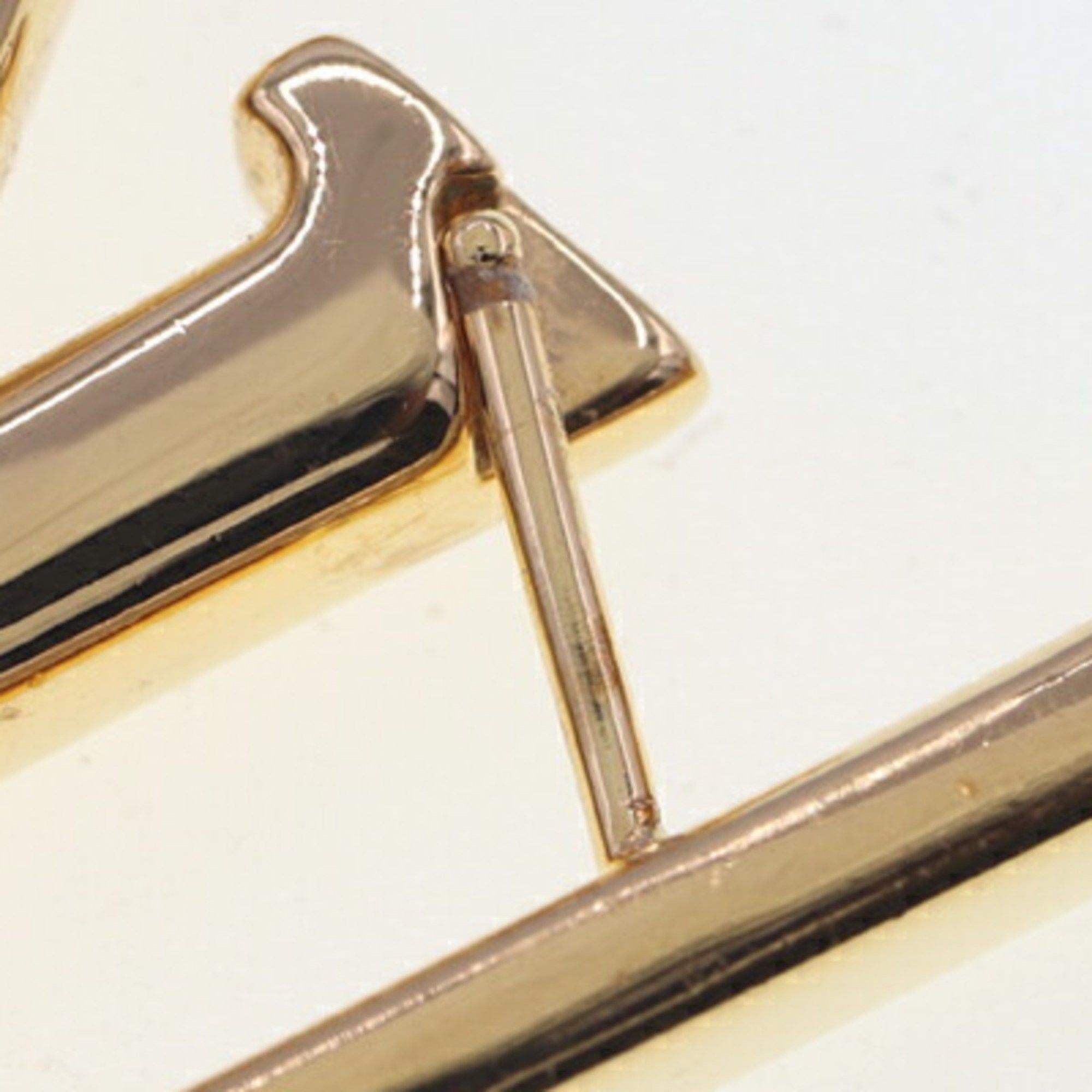 Louis Vuitton Louis Vuitton Earrings Boucle D'oreille Macro M00958 Gold Metal Women's LOUIS VUITTON Size ONE SIZE - 4 Thumbnail