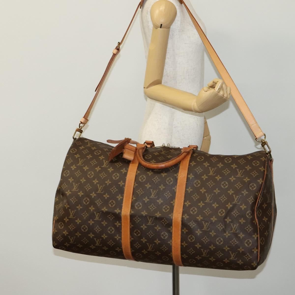 Louis Vuitton Louis Vuitton Keepall Bandoulière 60 travel Size ONE SIZE - 14 Thumbnail