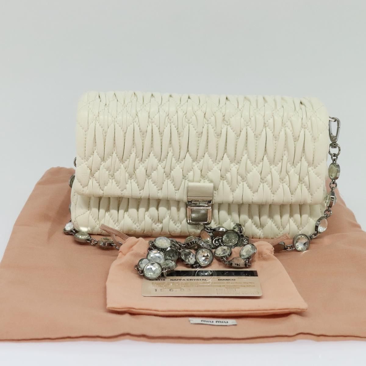 Miu Miu Miu Miu Crystal shoulder Size ONE SIZE - 15 Thumbnail