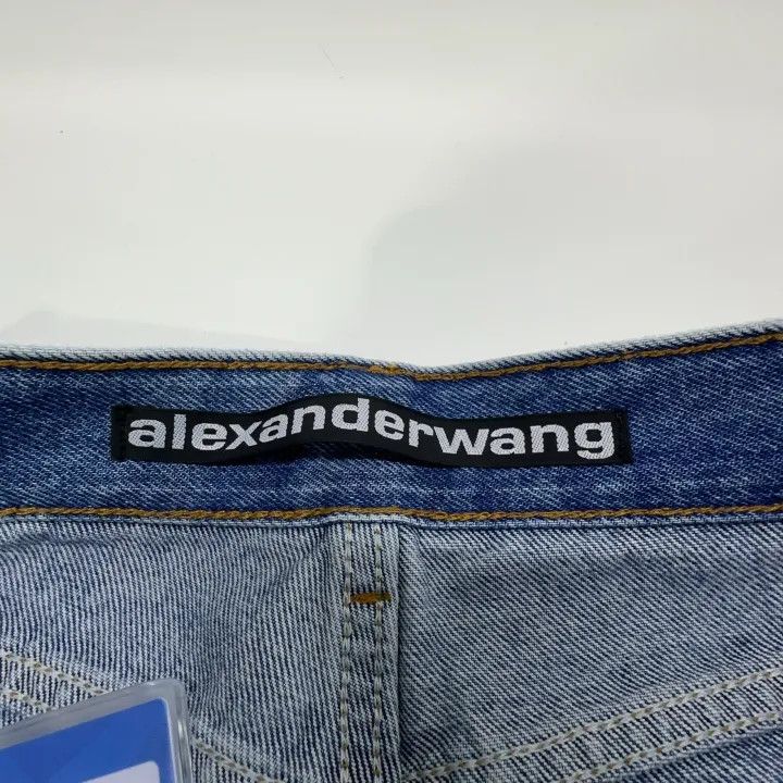 Alexander Wang Alexander Wang FW22 High-Waisted Denim Pants 0079 Size 24" / US 00 / IT 34 - 6 Thumbnail