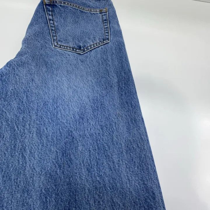 Alexander Wang Alexander Wang FW22 High-Waisted Denim Pants 0079 Size 24" / US 00 / IT 34 - 9 Thumbnail