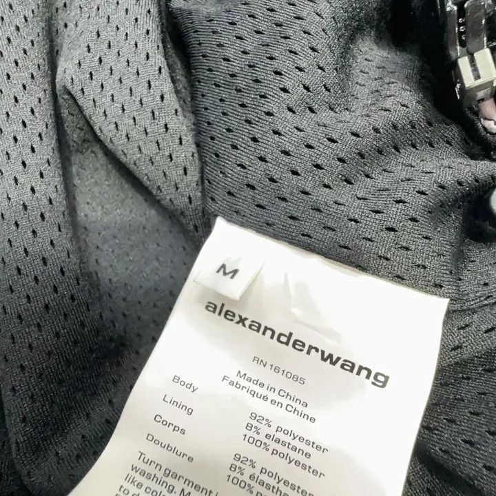 Alexander Wang Alexander Wang Color Block Cropped Jacket 0079 Size M / US 6-8 / IT 42-44 - 7 Thumbnail
