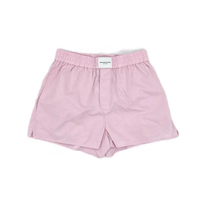 Alexander Wang Alexander Wang Logo Casual Shorts in Pink 0079 Size 23" - 2 Thumbnail