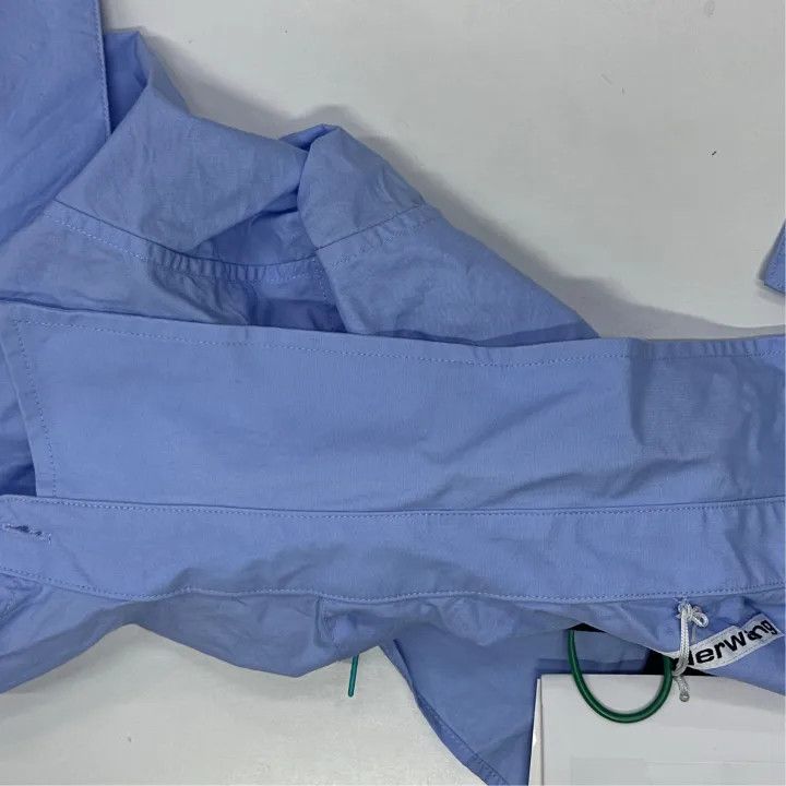 Alexander Wang Alexander Wang Blue Long Sleeve Dress Shirt Set 0079 Size S / US 4 / IT 40 - 4 Thumbnail