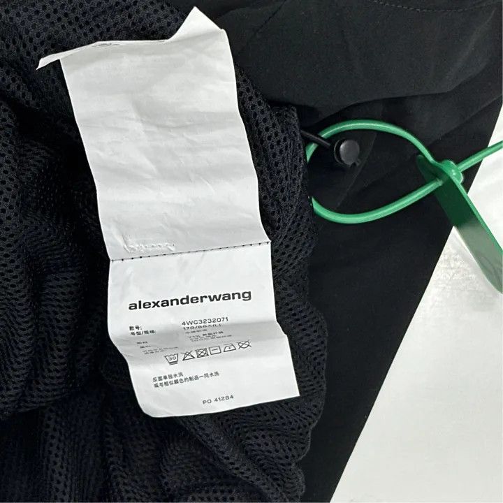 Alexander Wang Alexander Wang Black Zip-Up Long Sleeve Jacket 0079 Size L / US 10 / IT 46 - 4 Thumbnail