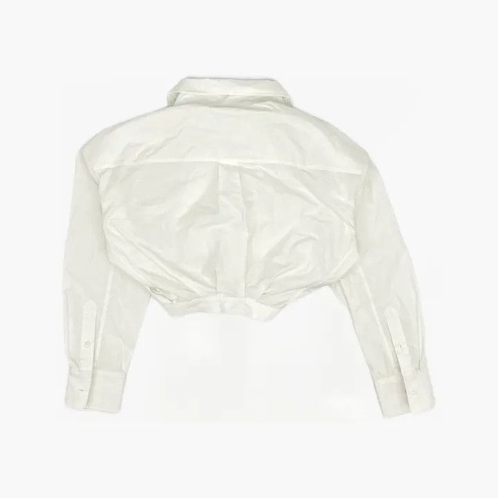 Alexander Wang Alexander Wang White Short Sleeve Shirt 0079 Size XS / US 0-2 / IT 36-38 - 3 Thumbnail