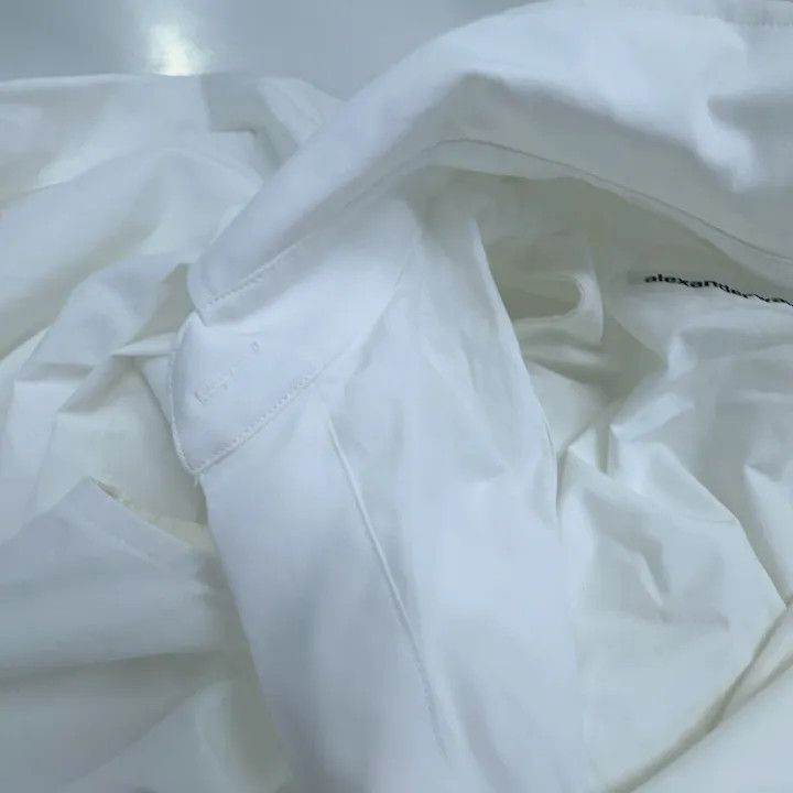 Alexander Wang Alexander Wang White Short Sleeve Shirt 0079 Size XS / US 0-2 / IT 36-38 - 15 Thumbnail
