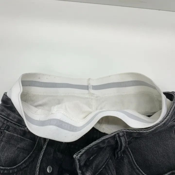 Alexander Wang Alexander Wang Gray Straight-Leg Denim Pants 0079 Size 25" / US 0 / IT 36 - 7 Thumbnail