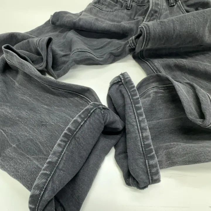Alexander Wang Alexander Wang Gray Straight-Leg Denim Pants 0079 Size 25" / US 0 / IT 36 - 8 Thumbnail