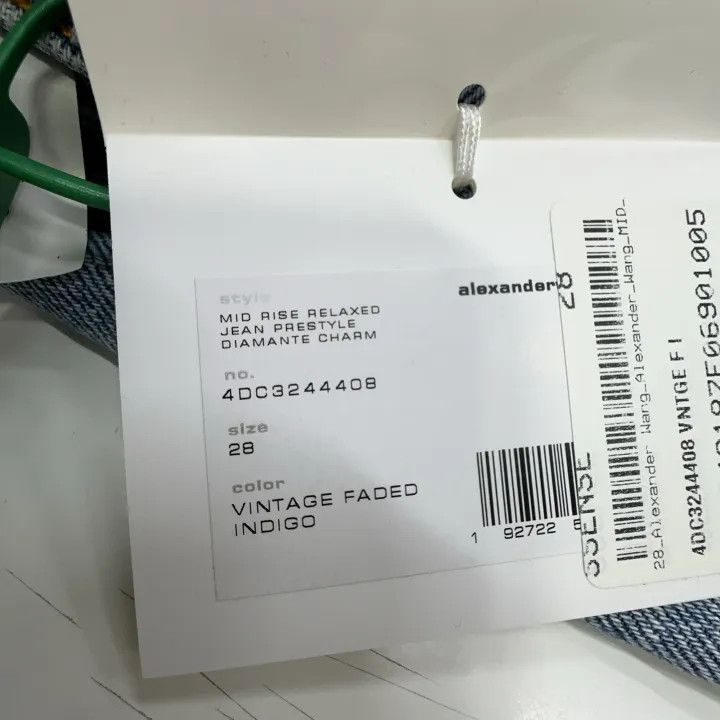 Alexander Wang Alexander Wang Simple Comfortable Mid-rise Jeans 0079 Size 28" / US 6 / IT 42 - 5 Thumbnail