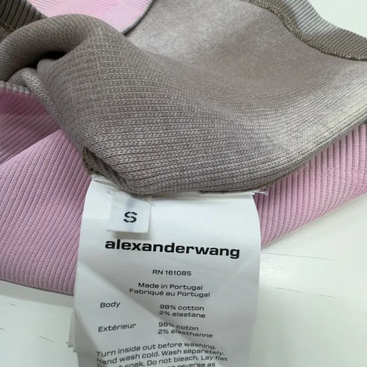 Alexander Wang Alexander Wang Pink Bodycon Mini Dress 0079 Size S / US 4 / IT 40 - 3 Thumbnail