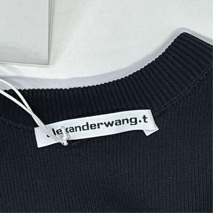Alexander Wang Alexander Wang Minimalist Casual U-Neck Dress 0079 Size S / US 4 / IT 40 - 3 Thumbnail