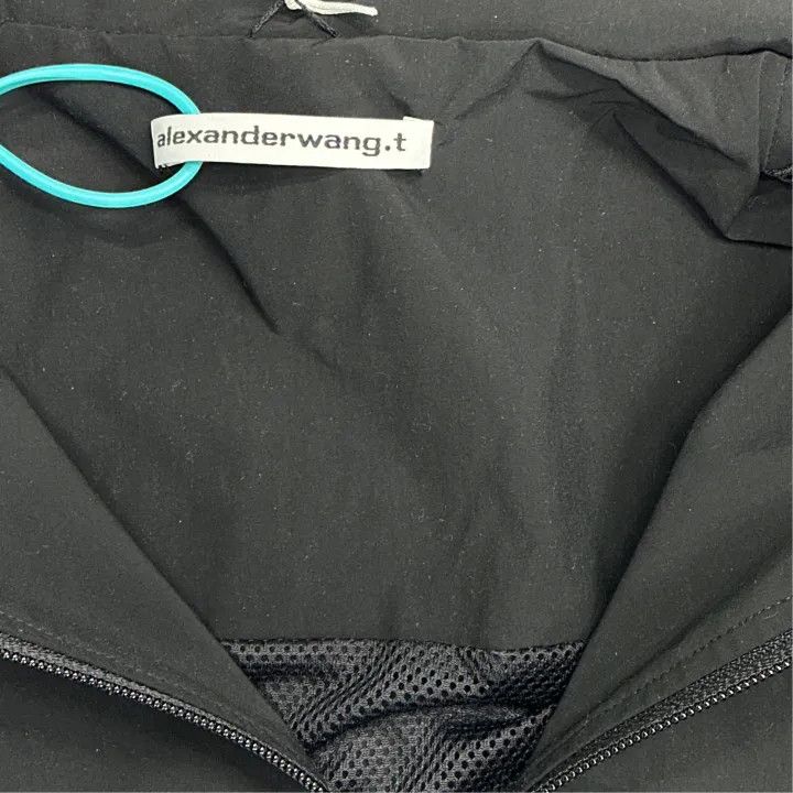 Alexander Wang Alexander Wang Black Zip-Up Long Sleeve Jacket 0079 Size S / US 4 / IT 40 - 3 Thumbnail
