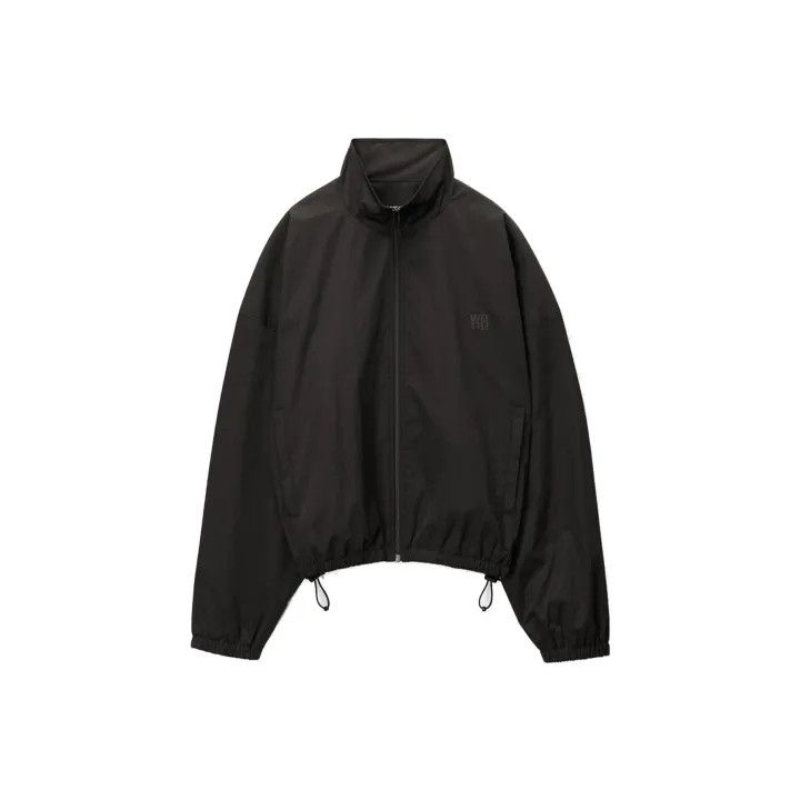 Alexander Wang Alexander Wang Black Zip-Up Long Sleeve Jacket 0079 Size S / US 4 / IT 40 - 2 Thumbnail