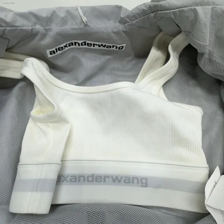 Alexander Wang Alexander Wang Gray Blue Long Sleeve Jacket 0079 Size XXS / US 00 / IT 34 - 10 Thumbnail