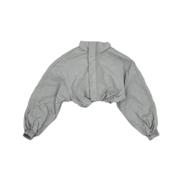 Alexander Wang Alexander Wang Gray Blue Long Sleeve Jacket 0079 Size XXS / US 00 / IT 34 - 2 Thumbnail