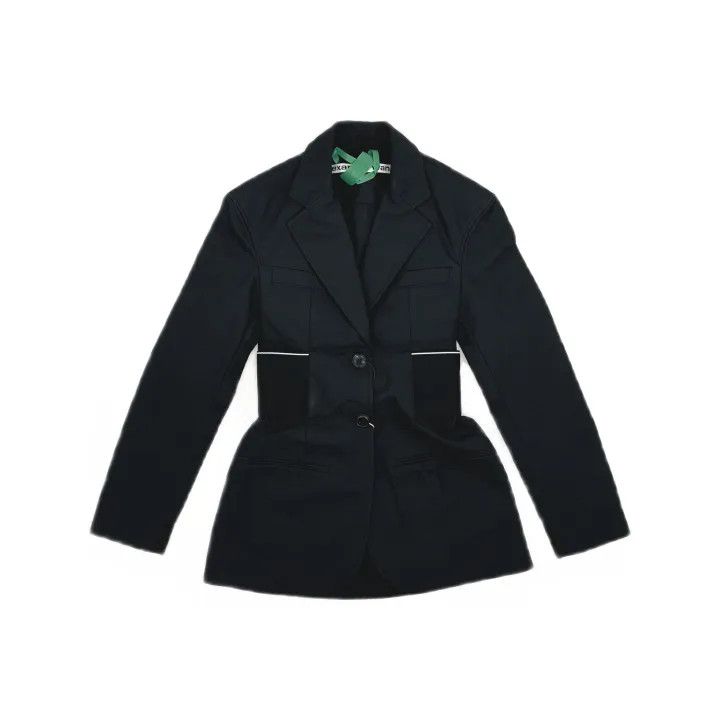 Alexander Wang Alexander Wang Black Long Sleeve Blazer 0079 Size XXS / US 00 / IT 34 - 2 Thumbnail