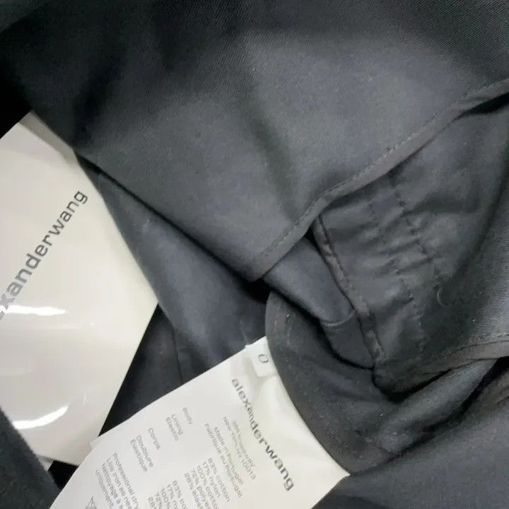 Alexander Wang Alexander Wang Black Long Sleeve Blazer 0079 Size XXS / US 00 / IT 34 - 7 Thumbnail