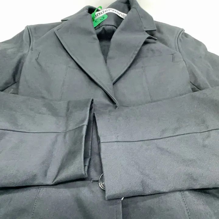 Alexander Wang Alexander Wang Black Long Sleeve Blazer 0079 Size XXS / US 00 / IT 34 - 11 Thumbnail