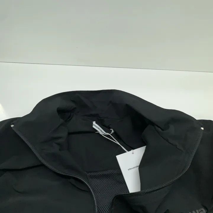 Alexander Wang Alexander Wang Black Zip-Up Jacket for Women 0079 Size XXS / US 00 / IT 34 - 12 Thumbnail