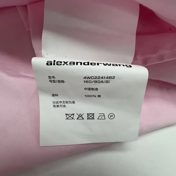 Alexander Wang Alexander Wang Pink Long Sleeve Button-Up Shirt 0079 Size S / US 4 / IT 40 - 5 Thumbnail