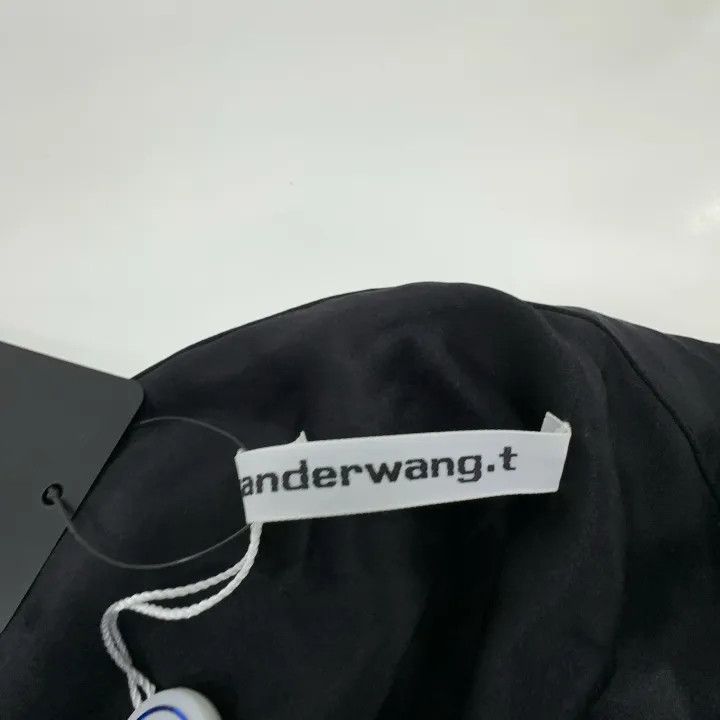 Alexander Wang Alexander Wang Black Off-Shoulder Long Sleeve Shirt 0079 Size M / US 6-8 / IT 42-44 - 6 Thumbnail