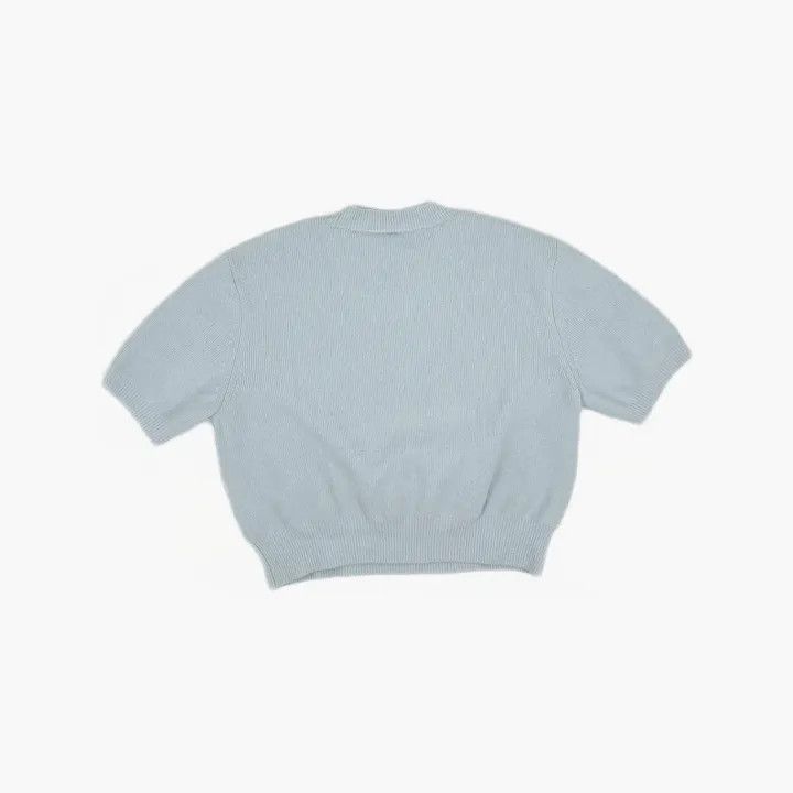 Alexander Wang Alexander Wang Blue Short Sleeve Knit T-Shirt 0079 Size S / US 4 / IT 40 - 3 Thumbnail