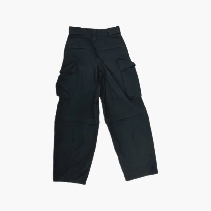 Alexander Wang Alexander Wang Black High-Waist Wide-Leg Pants 0079 Size 22" - 3 Thumbnail
